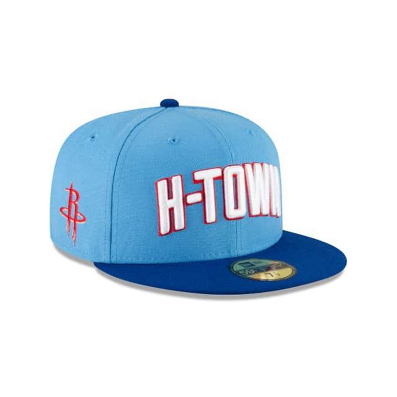 NBA Houston Rockets City Edition 59Fifty Fitted (FHN6939) - Red New Era Caps